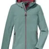 Killtec KOW 194 Softshell-jakke Piger, Sort 2 Killtec KOW 194 Softshell-jakke Piger, Sort -Campingtøj Butik killtec kow 194 softshell jacket girls aqua verde 2