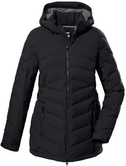 Killtec KOW 61 Quiltet Jakke Damer, Sort