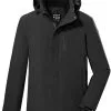 Killtec KOW 68 Jakke Herrer, Bl&aring; -Campingtøj Butik killtec kow 68 jacket men black 2 1