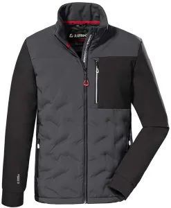 Killtec KOW 86 Jakke Herrer, Gr&aring;/sort