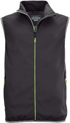 Killtec Trin Softshell Vest Herrer, Bl&aring;