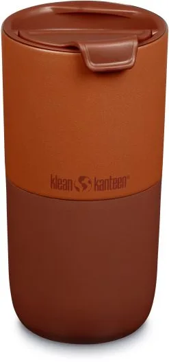 Klean Kanteen RiseTumbler Flaske 473 Ml Med Flipl&aring;g, Bl&aring;