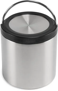 Klean Kanteen TKCanister F&oslash;devarebeholder 946 Ml, S&oslash;lv