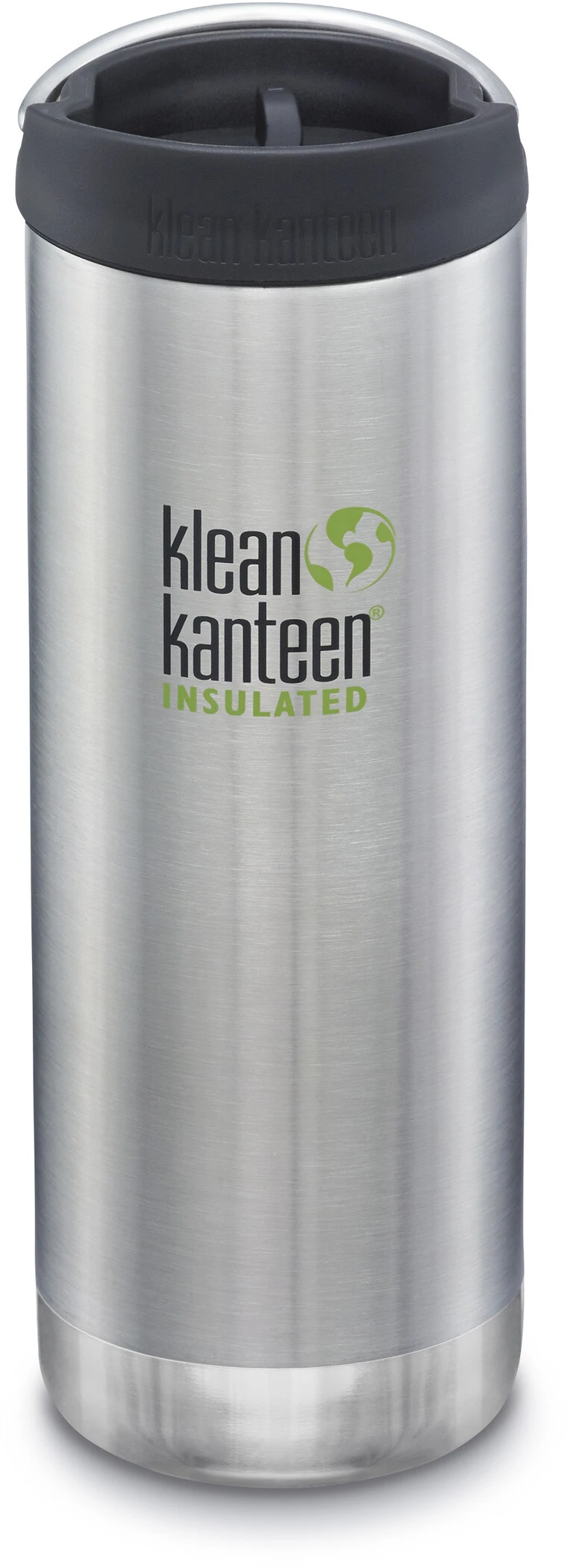 Klean Kanteen TKWide Flaske Med Cafe Cap 473ml Vakuumisoleret, Sølv 3 Klean Kanteen TKWide Flaske Med Cafe Cap 473ml Vakuumisoleret, Sølv