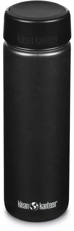 Klean Kanteen Wide Flaske 800ml Med Bred Loop Cap, R&oslash;d