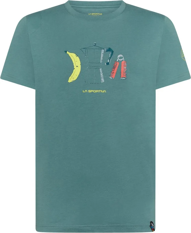 La Sportiva Breakfast T-shirt Herrer, Gul 3 La Sportiva Breakfast T-shirt Herrer, Gul
