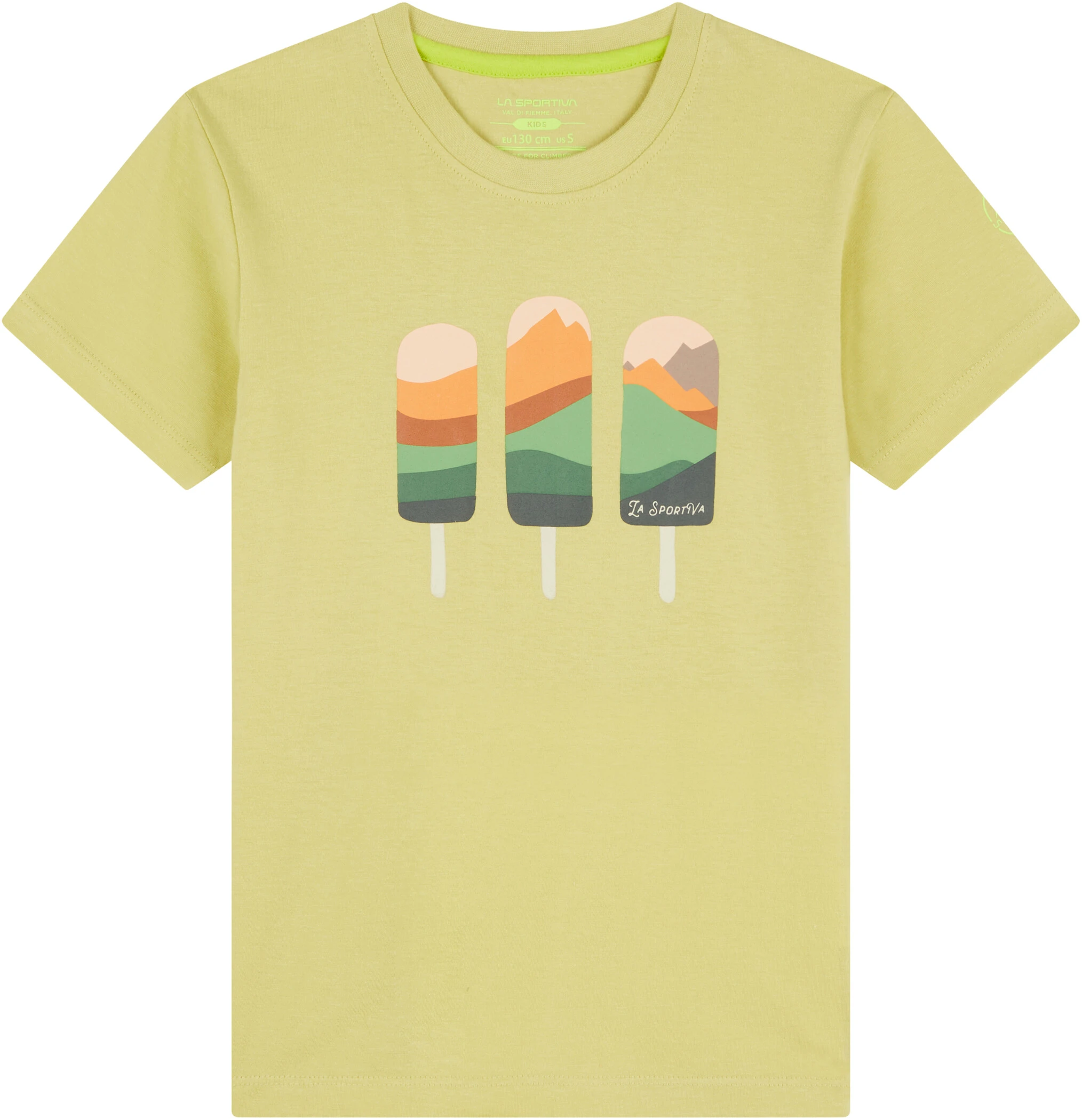 La Sportiva Icy Mountains T-Shirt Kids, Blå 3 La Sportiva Icy Mountains T-Shirt Kids, Blå
