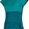 La Sportiva Lidra T-Shirt Women, Petroleumsgr&oslash;n -Campingtøj Butik la sportiva lidra t shirt women lagoon 2