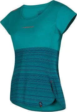 La Sportiva Lidra T-Shirt Women, Petroleumsgr&oslash;n