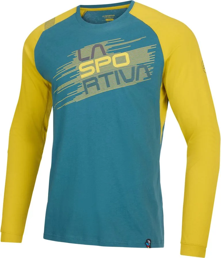 La Sportiva Stripe Evo Top Med Lange ærmer Herrer, Blå 3 La Sportiva Stripe Evo Top Med Lange ærmer Herrer, Blå