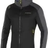 La Sportiva Upendo H&aelig;ttetr&oslash;je Herrer, Sort/gr&aring; -Campingtøj Butik la sportiva upendo hoody men black moss 2