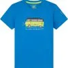 La Sportiva Van T-Shirt Kids, Petroleumsgr&oslash;n -Campingtøj Butik la sportiva van t shirt kids electric blue 2