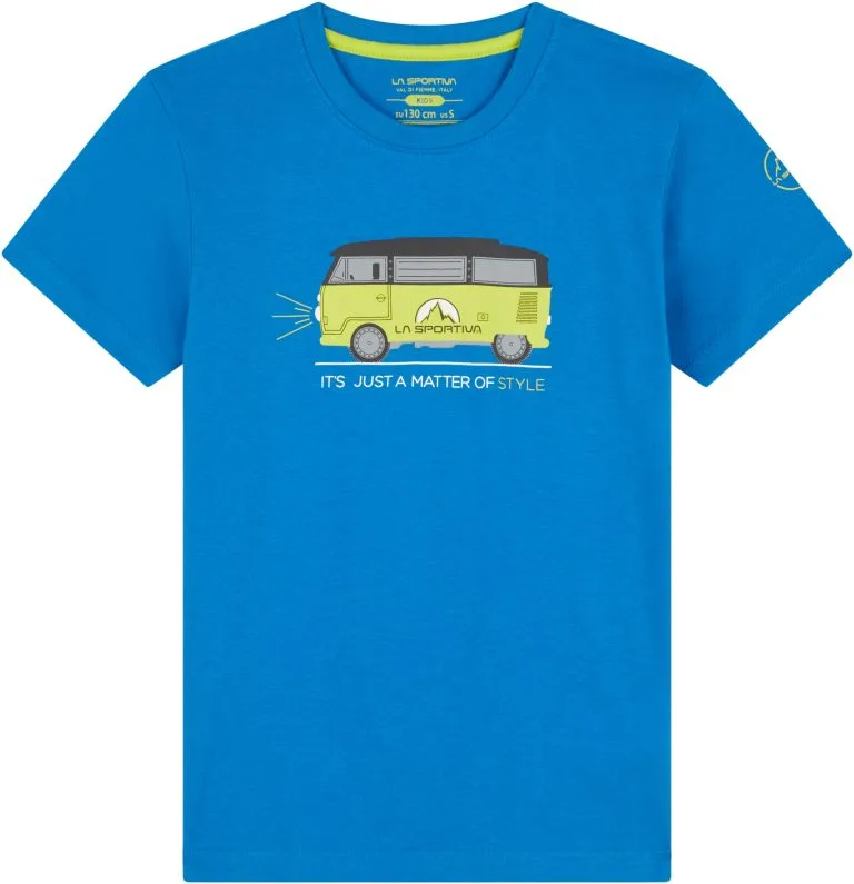 La Sportiva Van T-Shirt Kids, Petroleumsgrøn 3 La Sportiva Van T-Shirt Kids, Petroleumsgrøn