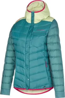 La Sportiva Wild Dunjakke Damer, Petroleumsgr&oslash;n