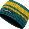 La Sportiva Zephir Hovedb&aring;nd, Gr&oslash;n/gul -Campingtøj Butik la sportiva zephir headband alpine moss 1 3
