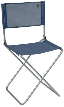 Lafuma Mobilier CNO Campingstol Med Cannage Phifertex, Bl&aring;/gr&aring;