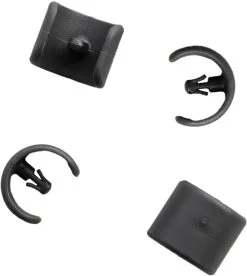 Lafuma Mobilier Gulvbeskyttelse '&Oslash;20mm Til RSX & Transats 2 Stk.', Sort