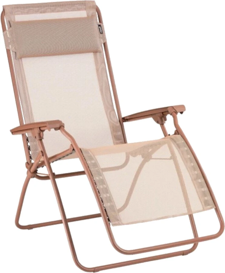 Lafuma Mobilier R Clip Relax Chair Batyline Color Block, Rød/grå 3 Lafuma Mobilier R Clip Relax Chair Batyline Color Block, Rød/grå