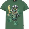 LEGO Wear Lwtaylor 327 SS T-Shirt Kids, Bl&aring; -Campingtøj Butik lego wear lwtaylor 327 ss t shirt kids dark green 4