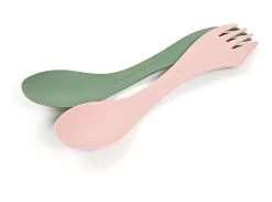 Light My Fire Spork Medium BIO 2-pak, Gr&oslash;n/pink