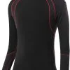 Loeffler Löffler Airvent Transtex Light LS-skjorte Herrer, Sort 2 Loeffler Löffler Airvent Transtex Light LS-skjorte Herrer, Sort -Campingtøj Butik loeffler airvent transtex light ls shirt men black red 1