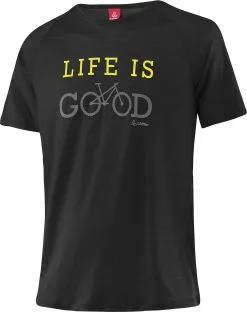 Loeffler L&ouml;ffler LIG Merino-Tencel CF Print Shirt Men, Bl&aring;