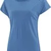 Loeffler L&ouml;ffler Merino-Tencel Loose Shirt Women, Bl&aring; -Campingtøj Butik loeffler merino tencel loose shirt women bluebird 2 1