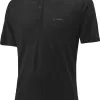 Loeffler Löffler Merino-Tencel Polo Herrer, Sort 2 Loeffler Löffler Merino-Tencel Polo Herrer, Sort -Campingtøj Butik loeffler merino tencel poloshirt men black 2