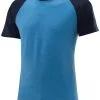 Loeffler Löffler Merino-Tencel Raglan Shirt Men, Blå 1 Loeffler Löffler Merino-Tencel Raglan Shirt Men, Blå -Campingtøj Butik loeffler merino tencel raglan shirt men bluebird 2