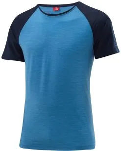 Loeffler L&ouml;ffler Merino-Tencel Raglan Shirt Men, Bl&aring;