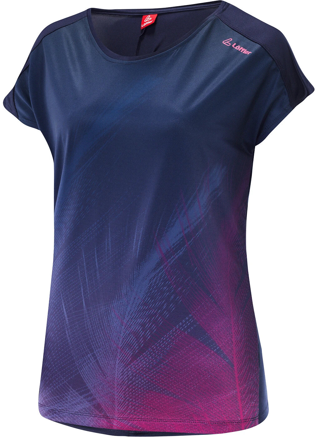 Loeffler Löffler Plumes Loose Shirt Women, Blå 3 Loeffler Löffler Plumes Loose Shirt Women, Blå