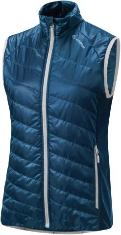 Loeffler L&ouml;ffler Primaloft 60 Vest Damer, R&oslash;d/hvid