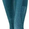 Loeffler Löffler Print Tights Lang Damer, Petroleumsgrøn 2 Loeffler Löffler Print Tights Lang Damer, Petroleumsgrøn -Campingtøj Butik loeffler print tights long women blue coral 2
