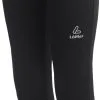 Loeffler L&ouml;ffler Thermo TIV Str&oslash;mpebukser B&oslash;rn, Sort -Campingtøj Butik loeffler thermo innenvelours tights kids black 1