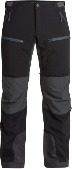 Lundhags Askro Pro Bukser Herrer, Sort/gr&aring;