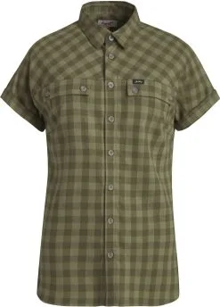 Lundhags Ekren SS Shirt Women, Gr&oslash;n