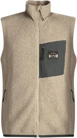 Lundhags Flok Wool Pile Vest Herrer, Beige