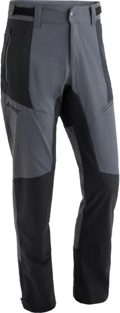 Maier Sports Kerid Mix 2.0 Pants Men, Gr&aring;/sort