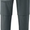 Maier Sports Latit Zip-off Bukser Herrer, Gr&aring; -Campingtøj Butik maier sports latit zip off pants men graphite 4