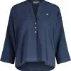 Maloja LeonsbergM. Bluse Damer, Bl&aring; -Campingtøj Butik maloja leonsbergm blouse women midnight 2