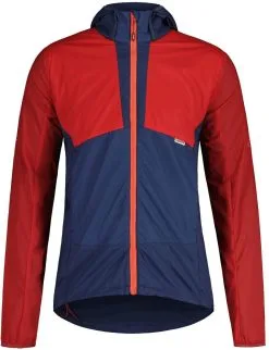 Maloja ParsM. Ski Touring Hybrid Jacket Herrer, Bl&aring;/r&oslash;d