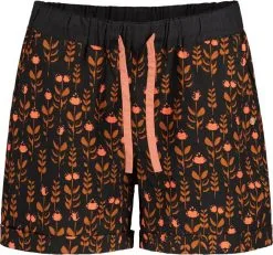 Maloja SpitzahornM. Organic Shorts I Bomuld Damer, Sort/r&oslash;d