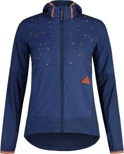 Maloja WinterflowerM. Ski Touring Hybrid Jacket Damer, Bl&aring;