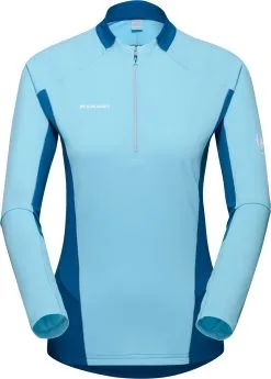Mammut Aenergy FL Half-Zip LS Shirt Women, Bl&aring;
