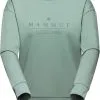 Mammut Core ML Crew Neck Logo Shirt Women, Gr&oslash;n -Campingtøj Butik mammut core ml crew neck logo shirt women jade 5 1