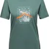Mammut Core Box T-Shirt Women, Gr&oslash;n -Campingtøj Butik mammut core t shirt box women dark jade 5
