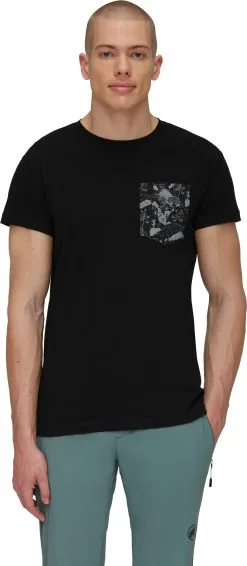 Mammut Massone Pocket Climber T-Shirt Men, Sort