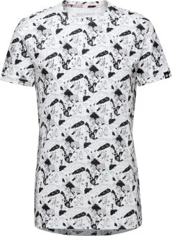 Mammut Massone Climbing Scene T-Shirt Men, Hvid/sort