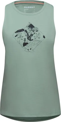 Mammut Massone Climber Tank Top Women, Gr&oslash;n