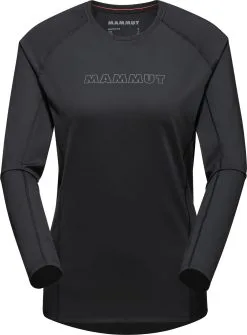 Mammut Selun Logo FL LS Shirt Women, Gr&oslash;n